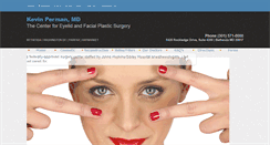 Desktop Screenshot of eyelidsandface.com